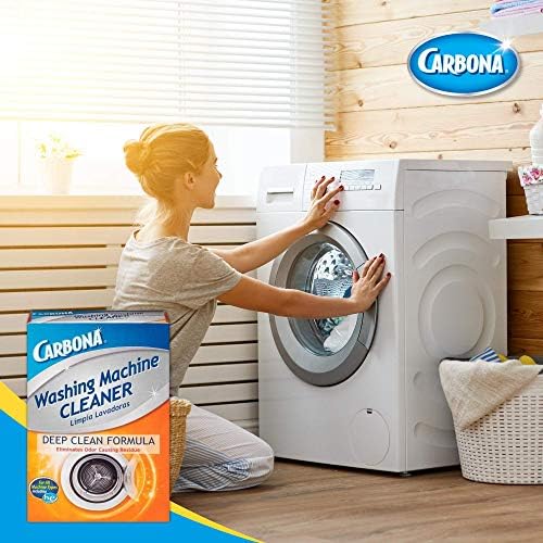 Carbona® מכונת כביסה שואב | מבטל ריח & שאריות | 3 לספור, 2 Pack